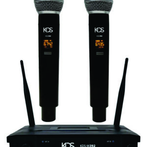 MICROFONE SEM FIO DUPLO KADOSH K392M