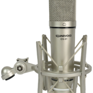 MICROFONE CONDENSADOR PARA ESTÚDIO SOUNDVOICE CS-01