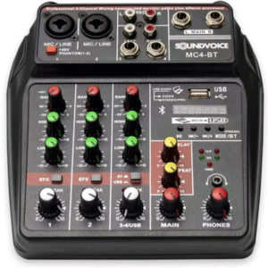 MESA DE SOM SOUNDVOICE MC-4BT