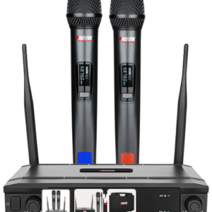 MICROFONE SEM FIO DUPLO NOVIK UNK330