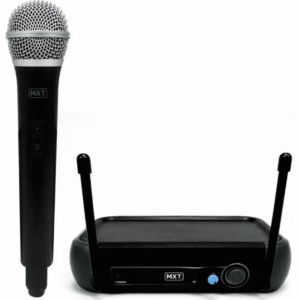 MICROFONE SEM FIO SIMPLES MXT UHF-202/R201