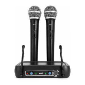 MICROFONE SEM FIO DUPLO MXT UHF-202