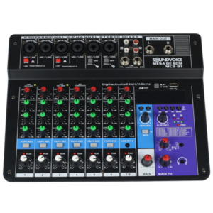 MIXER 8 CANAIS SOUNDVOICE MC-8BT