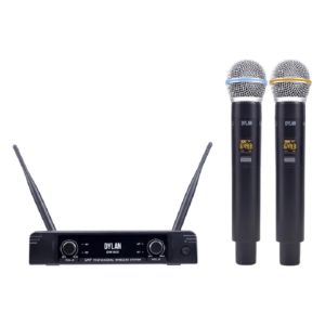 MICROFONE SEM FIO DUPLO DYLAN DW-602 MAX